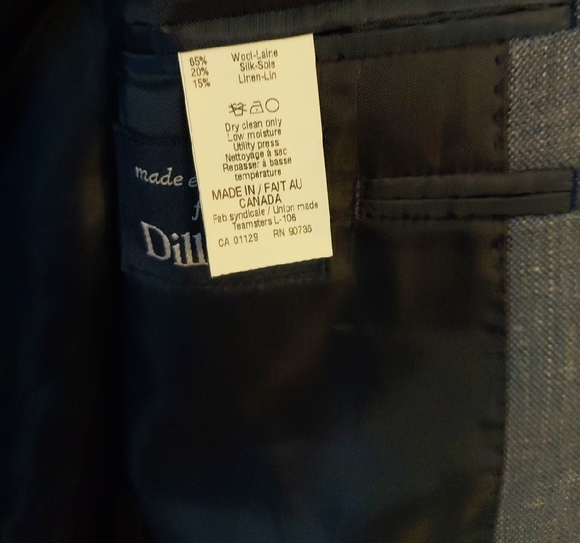 Ralph Lauren blue label sports coat jacket sz 42L - Picture 3 of 8